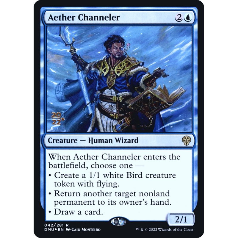 Aether Channeler [Dominaria United Prerelease Promos]