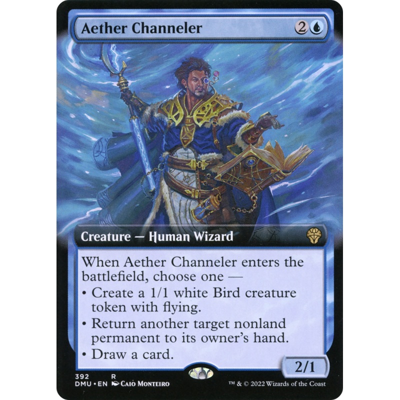 Aether Channeler (Extended Art) [Dominaria United]