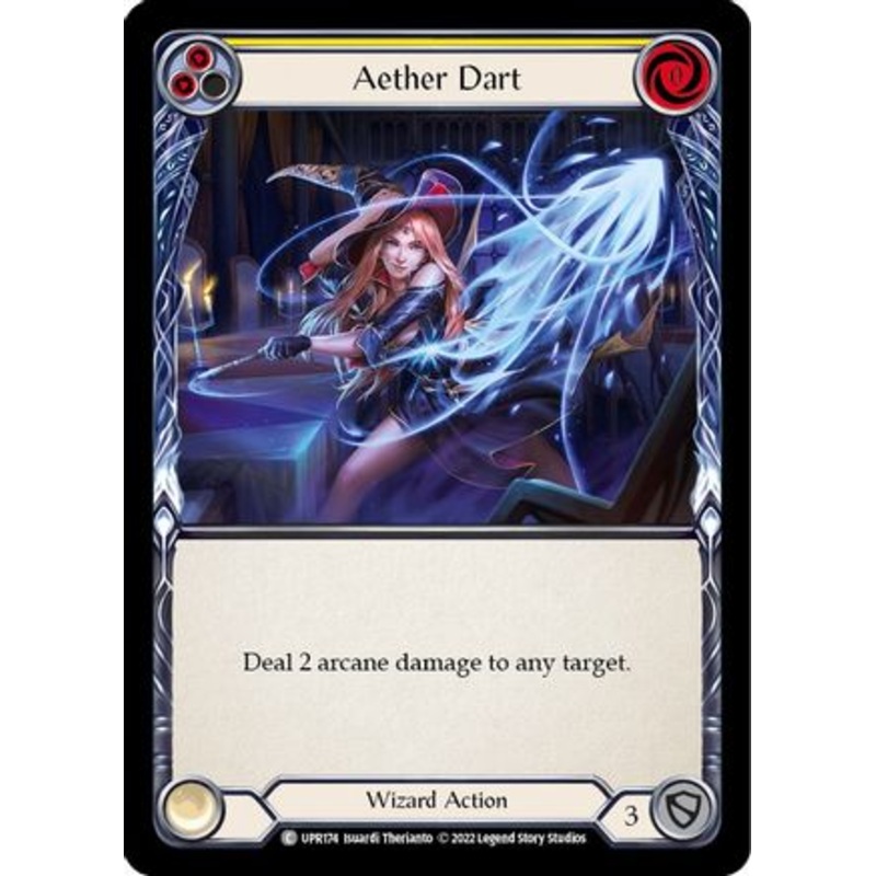 Aether Dart (Yellow) (UPR174) Rainbow Foil – Uprising