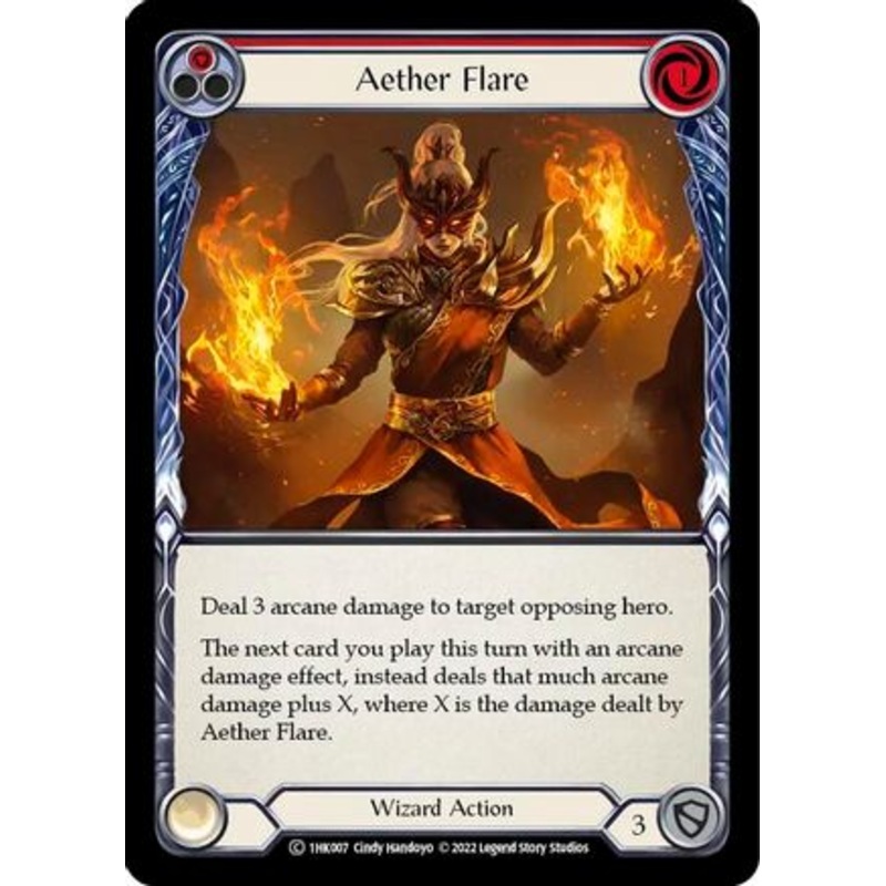 Aether Flare (Red) (1HK007) – Blitz Deck: Historic Pack 1 – Kano