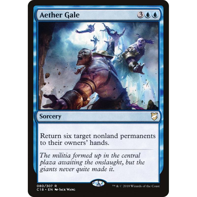 Aether Gale [Commander 2018]