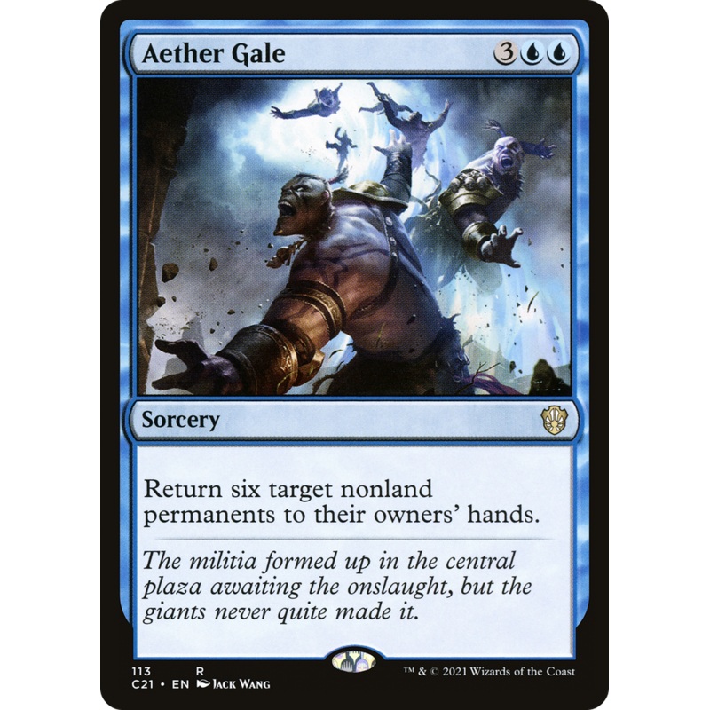 Aether Gale [Commander 2021]
