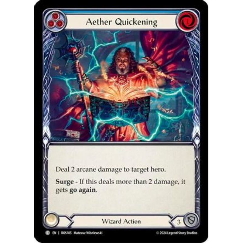 Aether Quickening (Blue) (ROS185) – Rosetta
