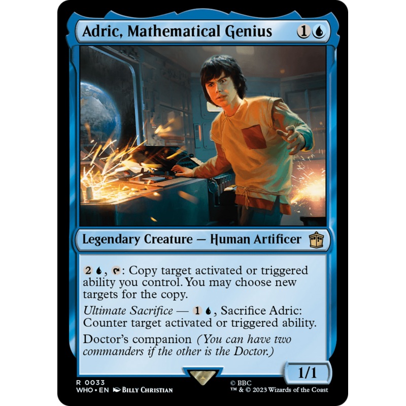 Adric, Mathematical Genius [Doctor Who] Foil