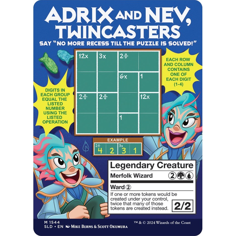 Adrix and Nev, Twincasters // Adrix and Nev, Twincasters(Borderless) (1544)