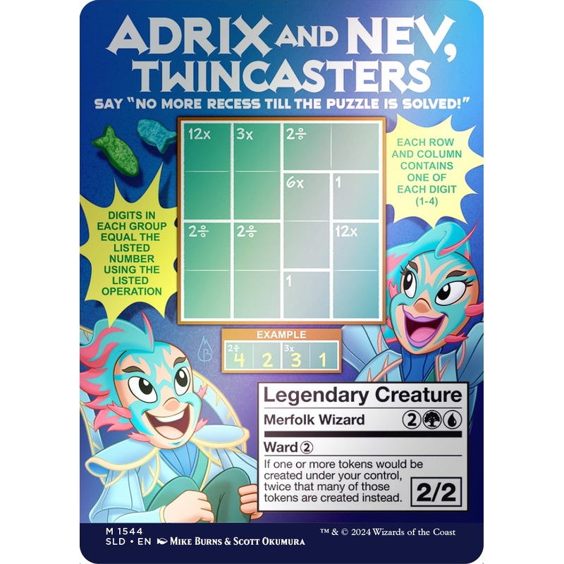 Adrix and Nev, Twincasters // Adrix and Nev, Twincasters Foil (1544)
