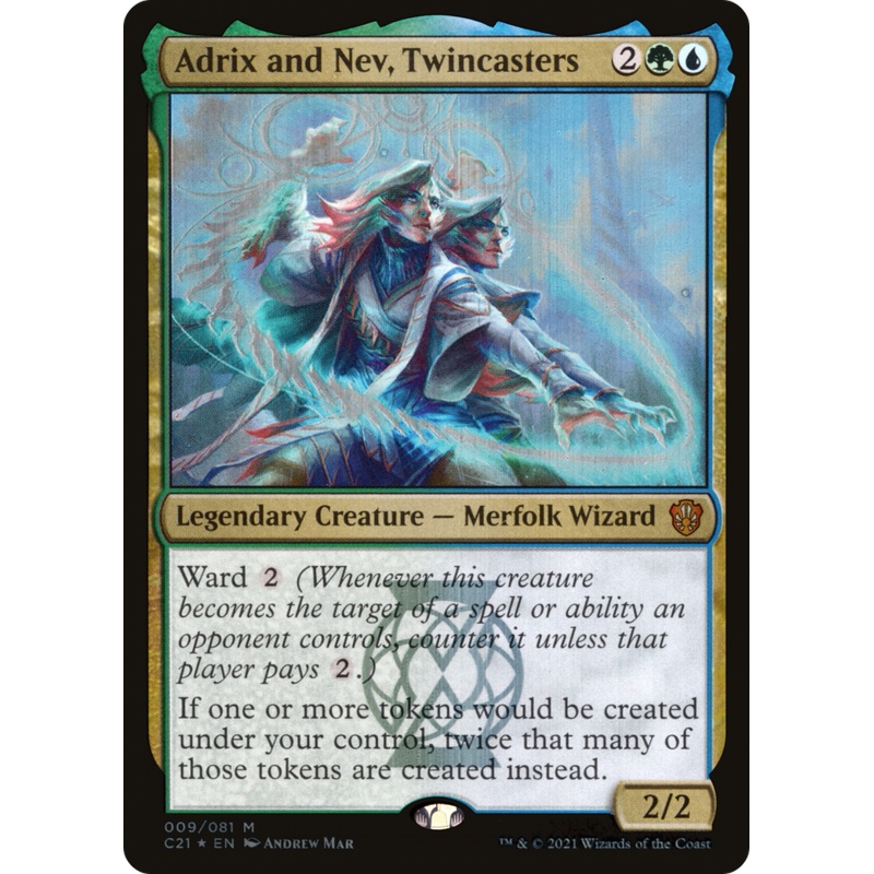Adrix and Nev, Twincasters [Commander 2021]