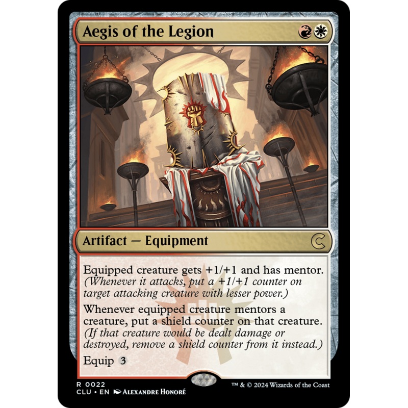 Aegis of the Legion [Ravnica: Clue Edition]