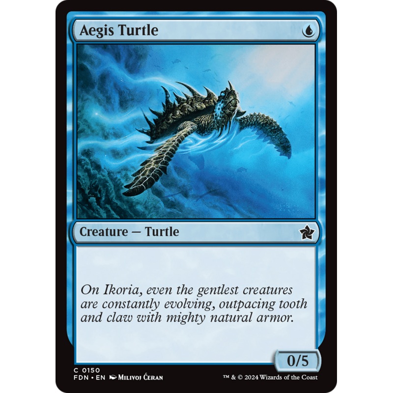 Aegis Turtle [Foundations] Foil