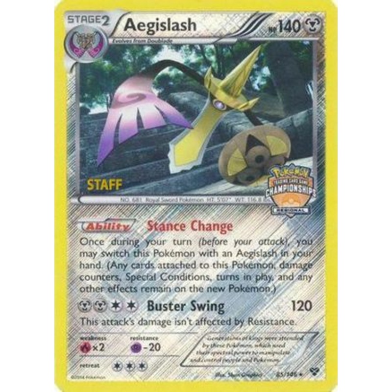 Aegislash (85/146) (Regional Championship Promo Staff) [XY: Base Set]