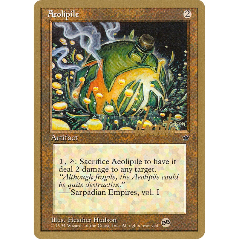 Aeolipile (Michael Loconto) (SB) [Pro Tour Collector Set]