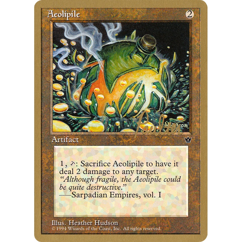 Aeolipile (Preston Poulter) [Pro Tour Collector Set]