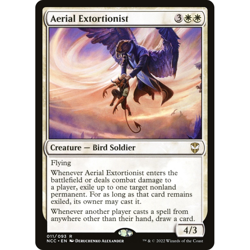 Aerial Extortionist [Streets of New Capenna Commander]