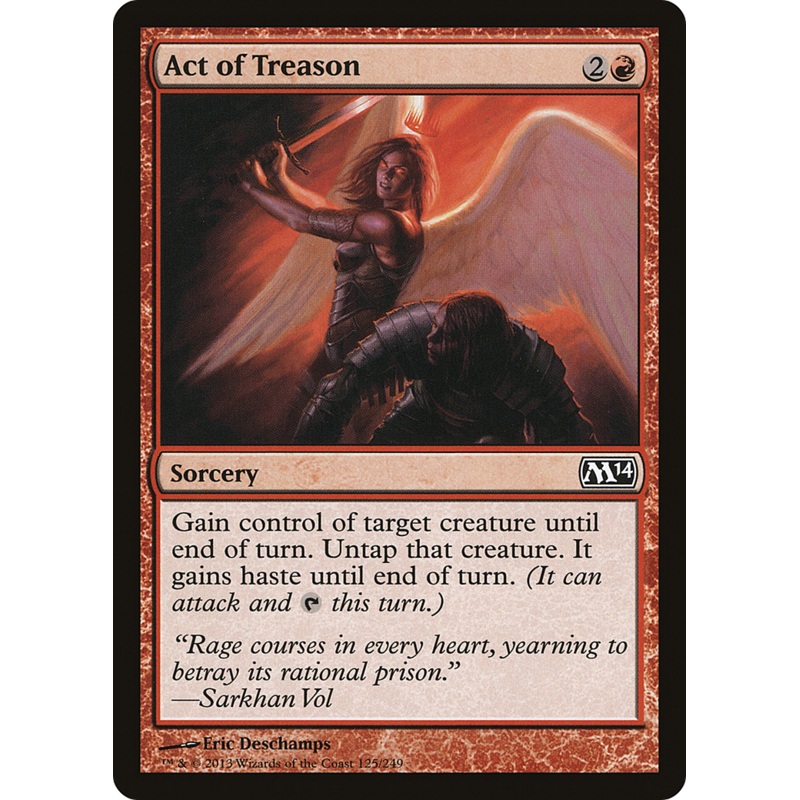 Act of Treason [Magic 2014]
