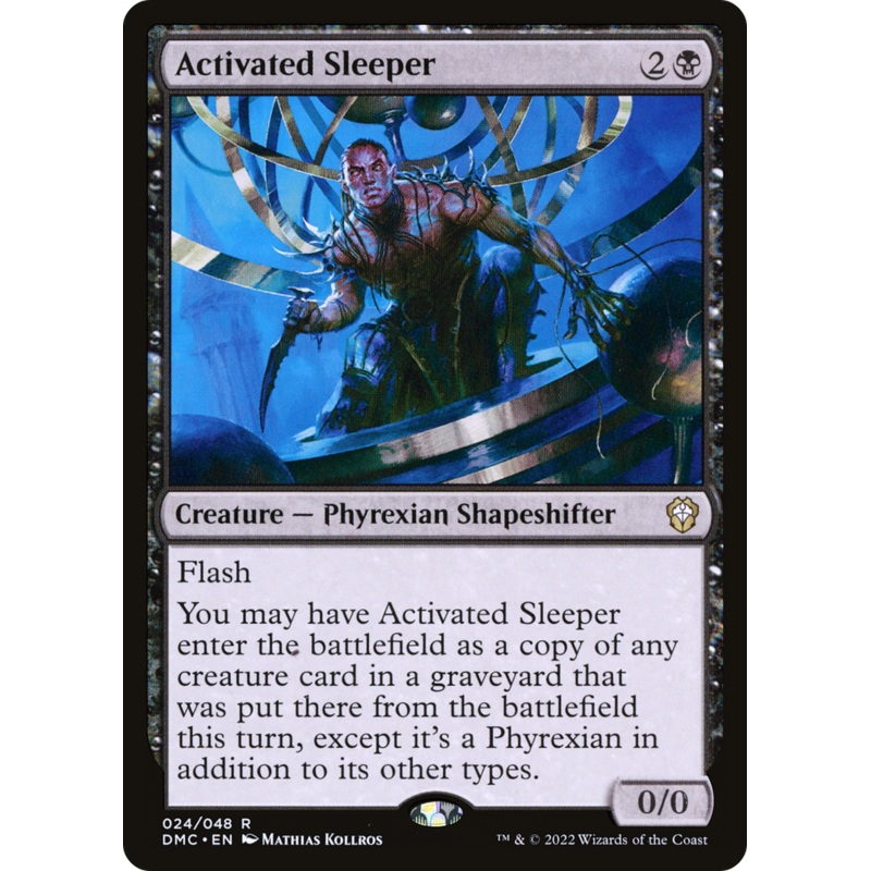 Activated Sleeper [Dominaria United Commander] Foil