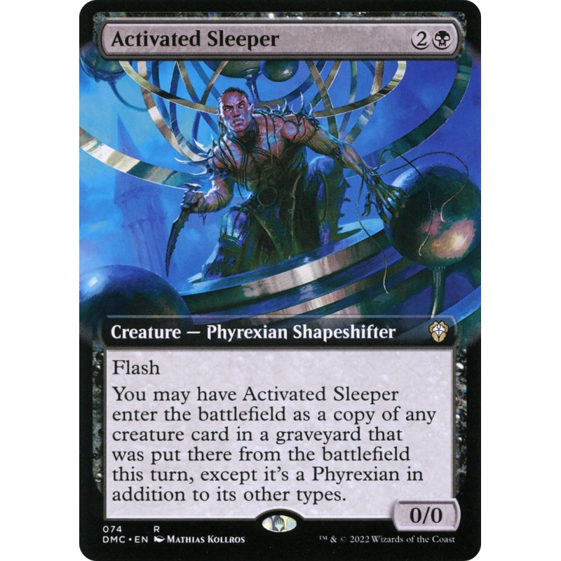 Activated Sleeper (Extended Art) [Dominaria United Commander]