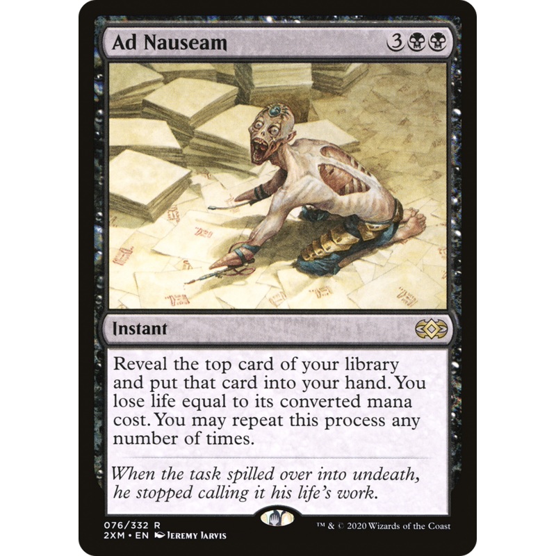 Ad Nauseam [Double Masters] Foil