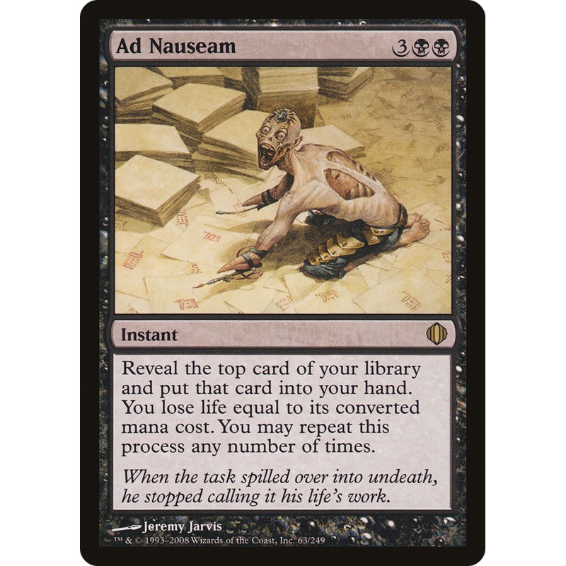Ad Nauseam [Shards of Alara] Foil