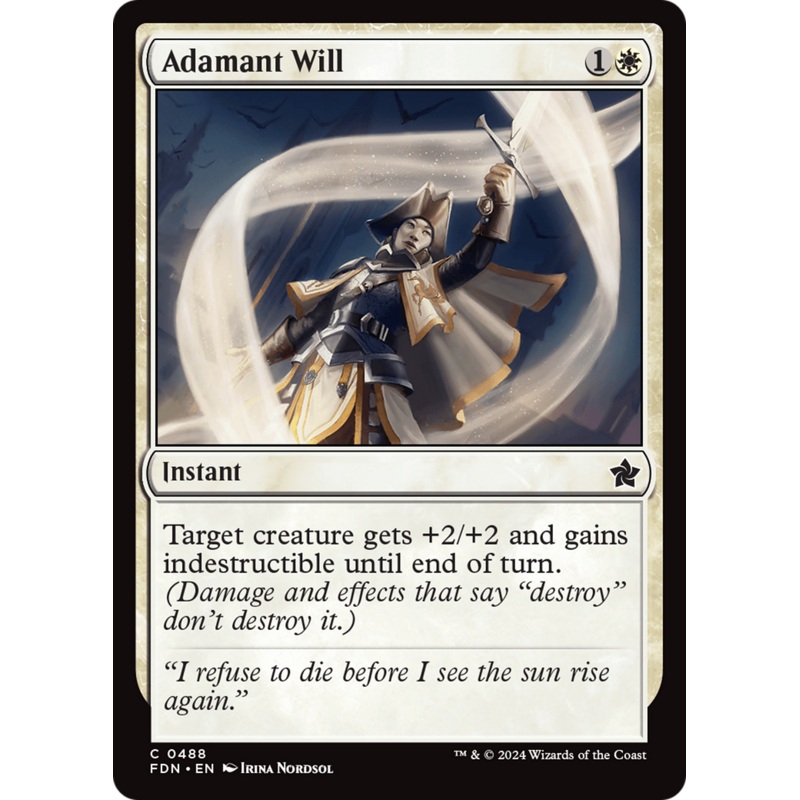 Adamant Will (488)
