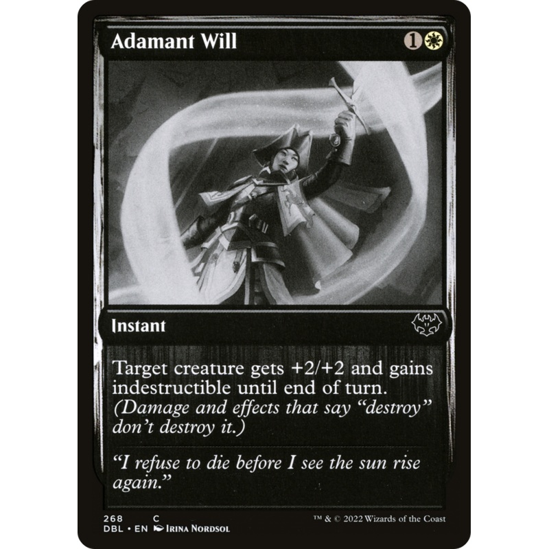 Adamant Will [Innistrad: Double Feature]