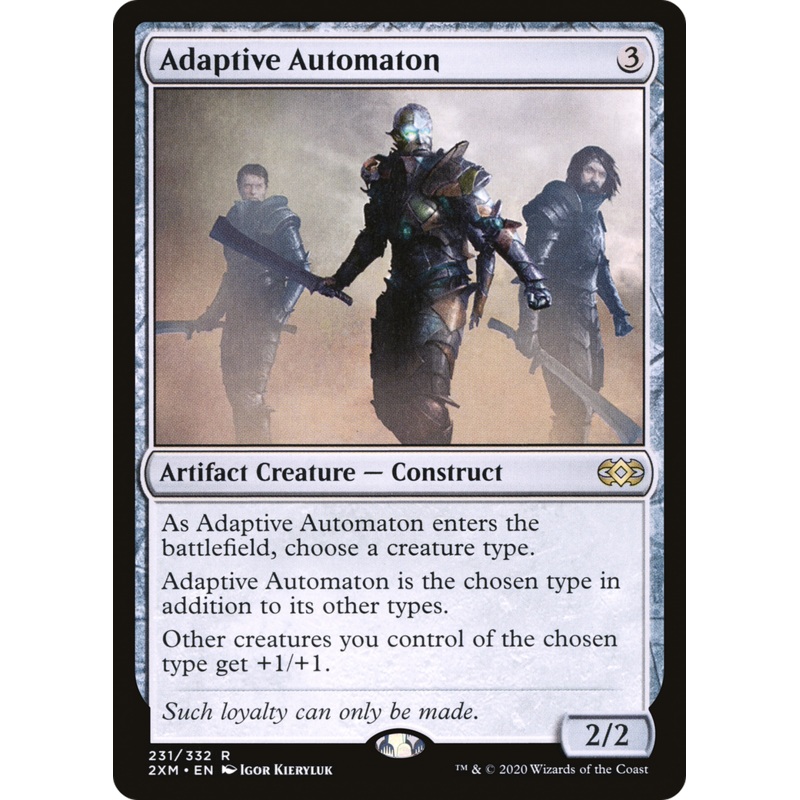 Adaptive Automaton [Double Masters] Foil