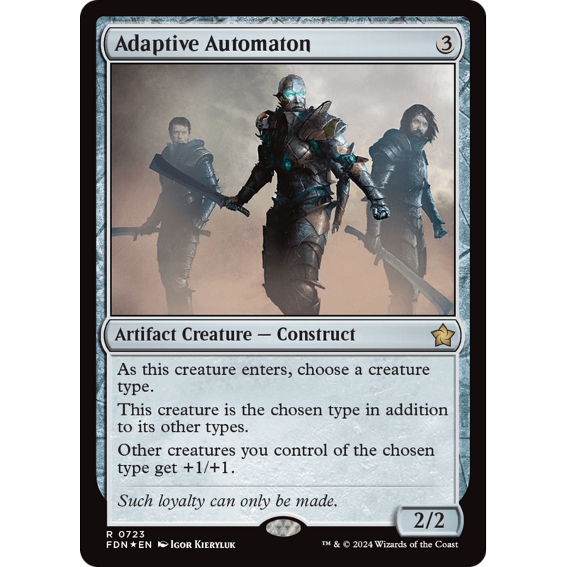 Adaptive Automaton Foil (723)