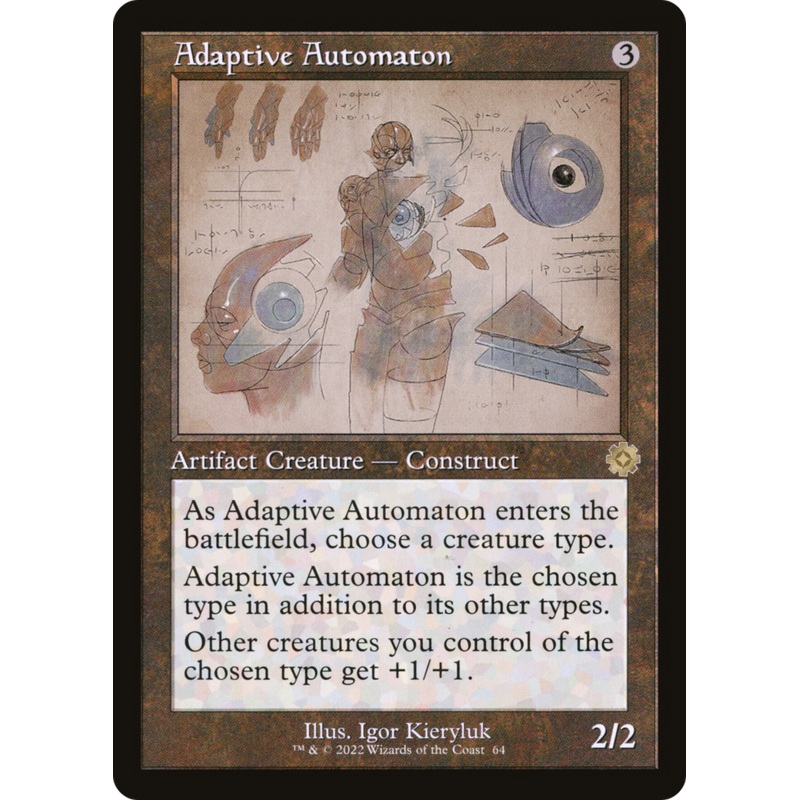 Adaptive Automaton (Retro Schematic) [The Brothers’ War Retro Artifacts]
