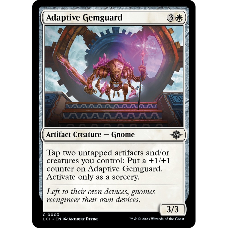 Adaptive Gemguard [The Lost Caverns of Ixalan] Foil