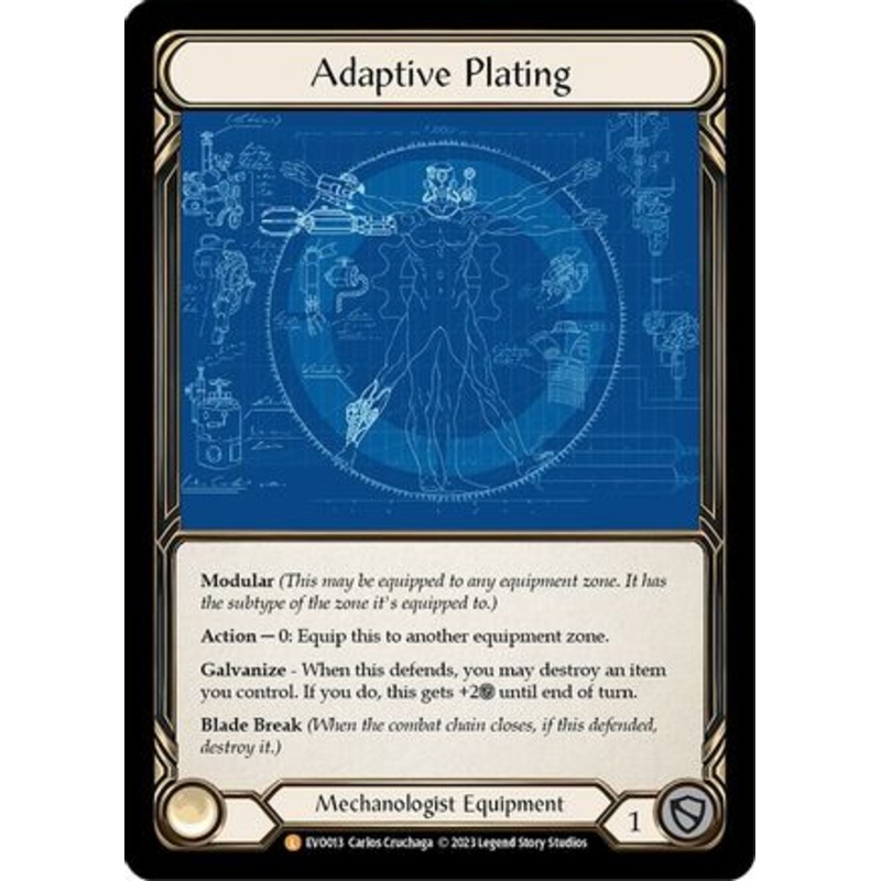 Adaptive Plating (EVO013) Rainbow Foil – Bright Lights