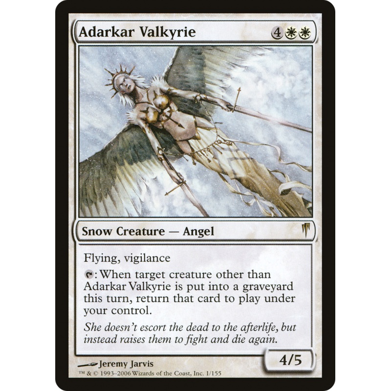 Adarkar Valkyrie [Coldsnap]