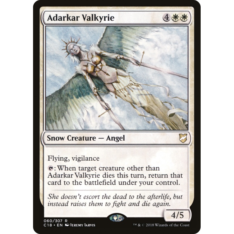 Adarkar Valkyrie [Commander 2018]