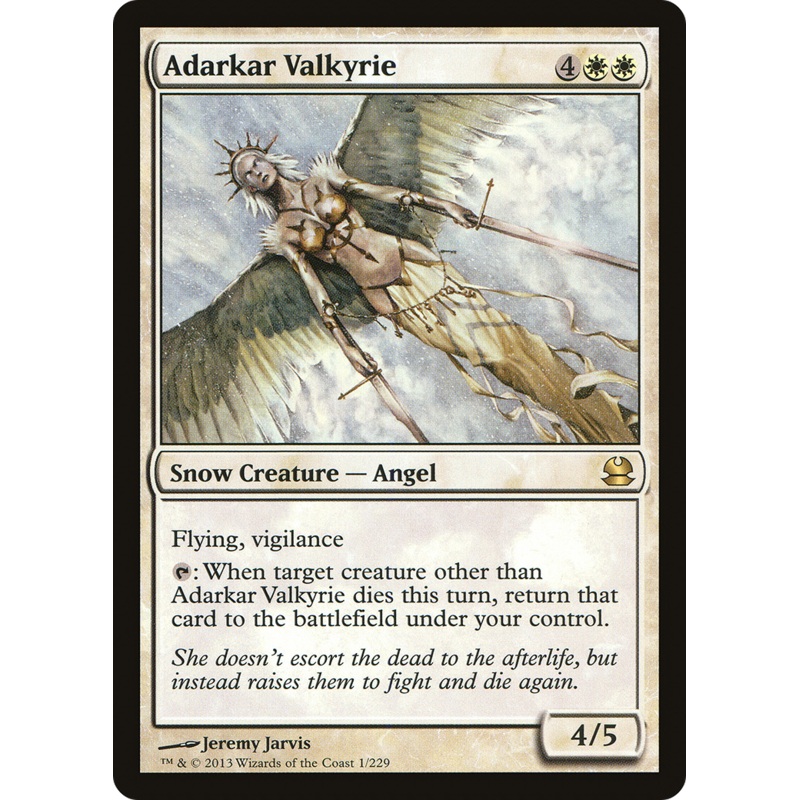 Adarkar Valkyrie [Modern Masters] Foil