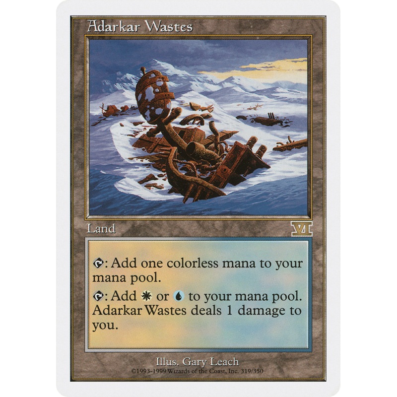Adarkar Wastes [Classic Sixth Edition]