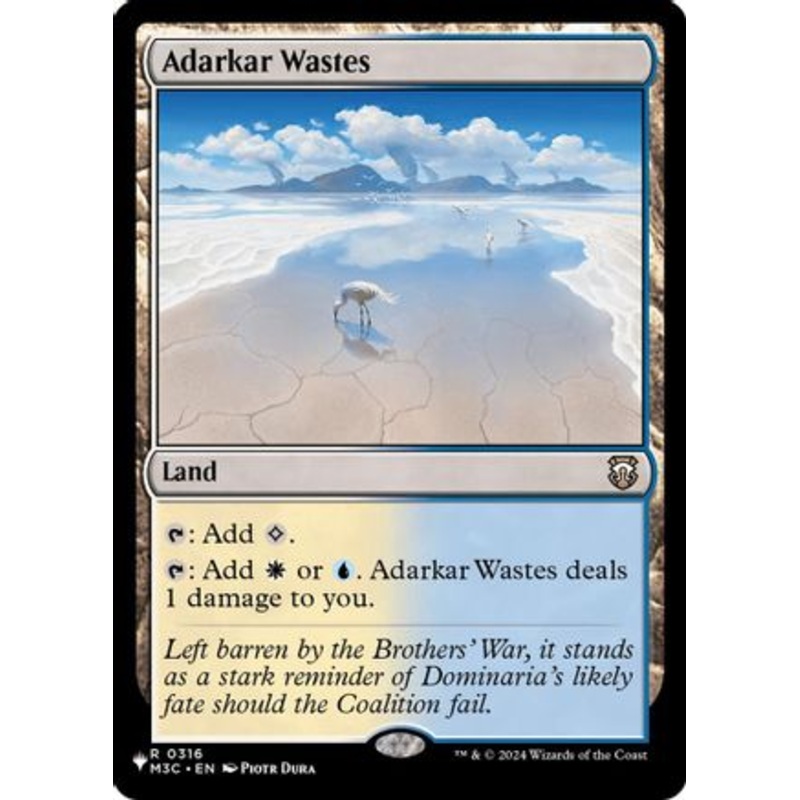 Adarkar Wastes (M3C) (316) – The List Reprints