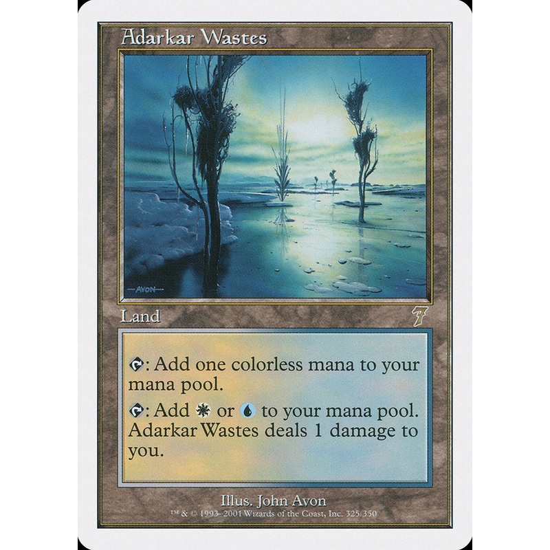 Adarkar Wastes [Seventh Edition]
