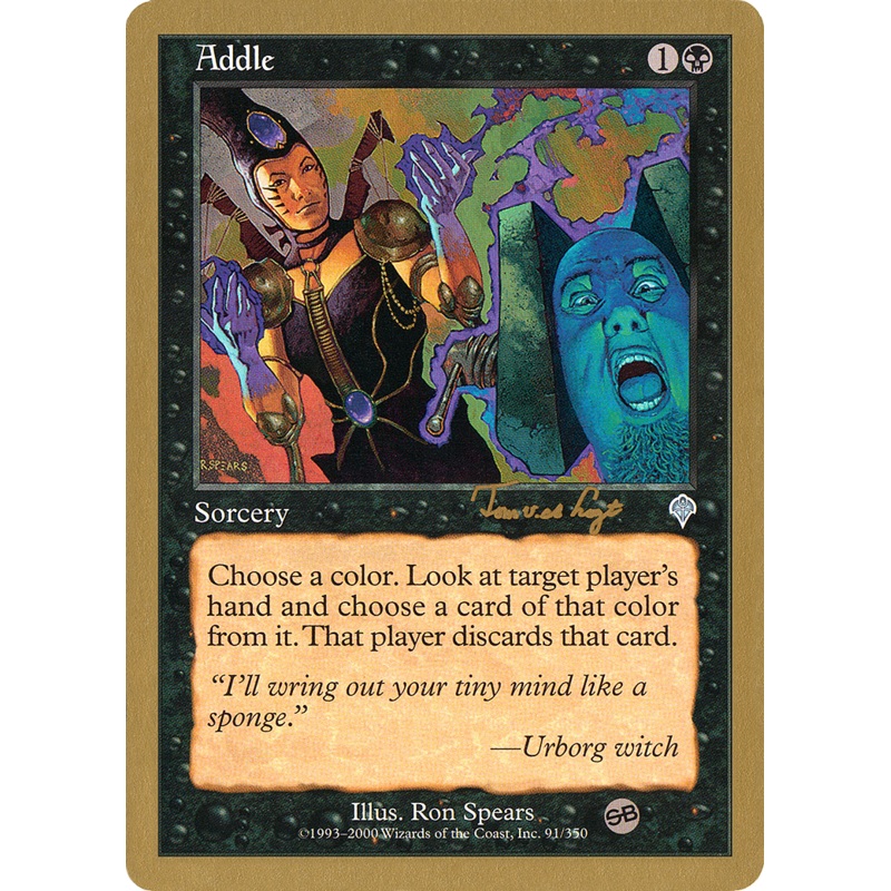 Addle (Tom van de Logt) (SB) [World Championship Decks 2001]