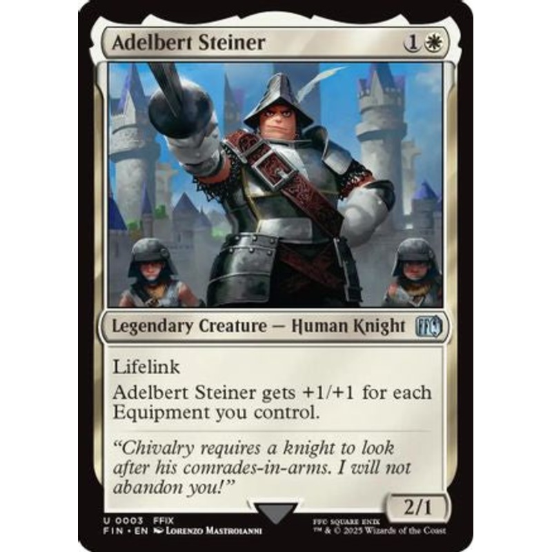 Adelbert Steiner (003) Foil – FINAL FANTASY