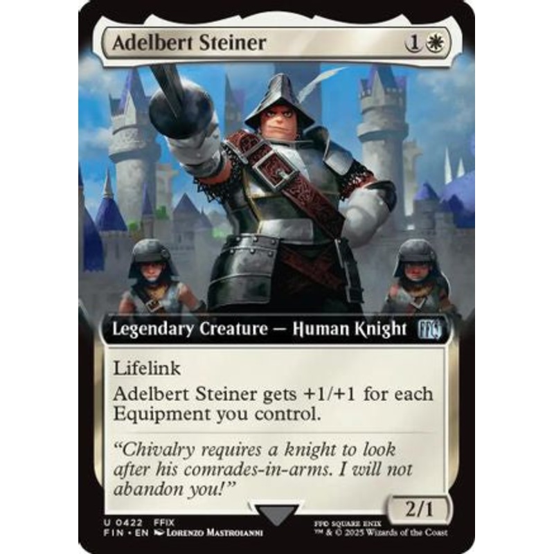 Adelbert Steiner (Extended Art) (422) Foil – FINAL FANTASY