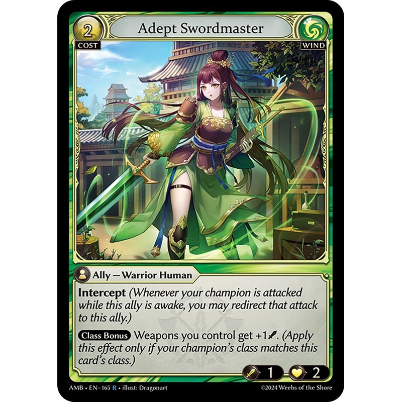 Adept Swordmaster (165) [Mortal Ambition]