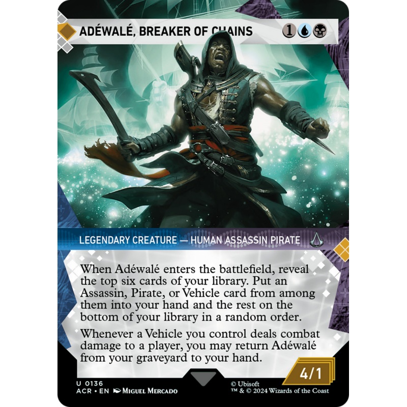 Adewale, Breaker of Chains (Showcase) [Assassin’s Creed] Foil