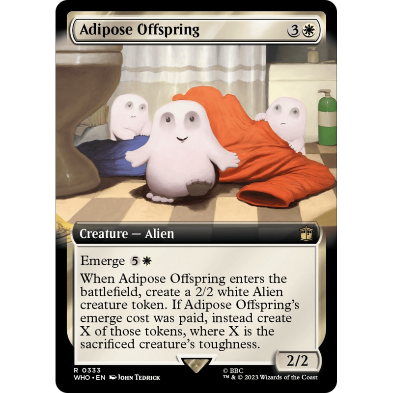 Adipose Offspring (Extended Art) [Doctor Who] Foil