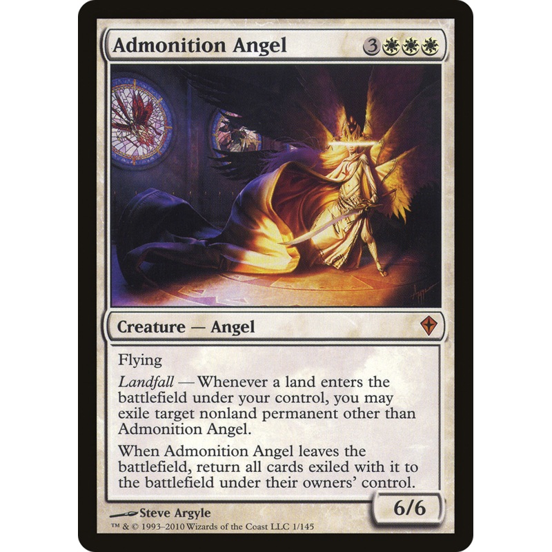 Admonition Angel [Worldwake]