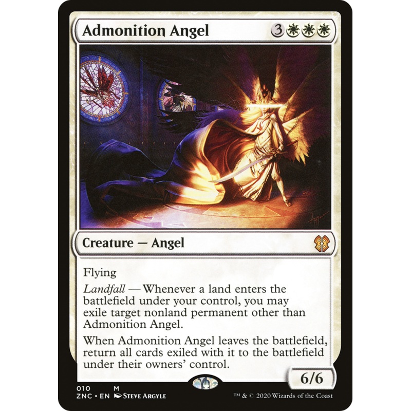 Admonition Angel [Zendikar Rising Commander]