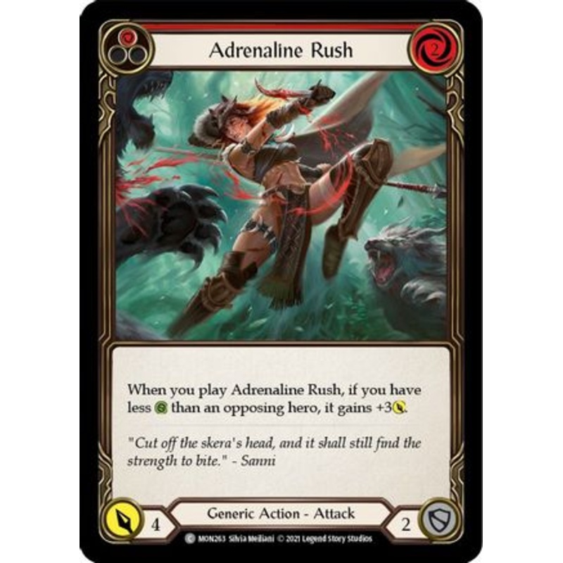 Adrenaline Rush (Red) (MON263) 1st Edition – Monarch
