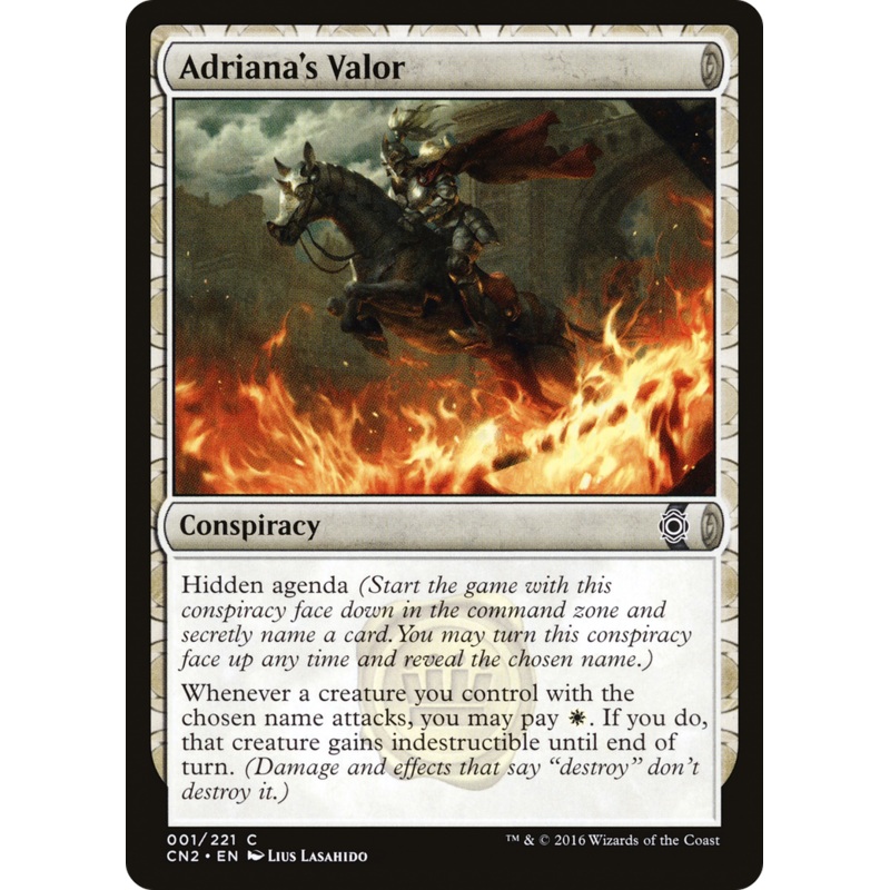 Adriana’s Valor [Conspiracy: Take the Crown]