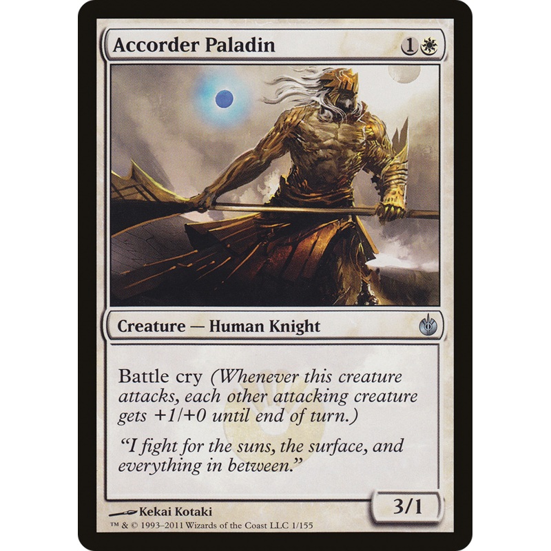 Accorder Paladin [Mirrodin Besieged]