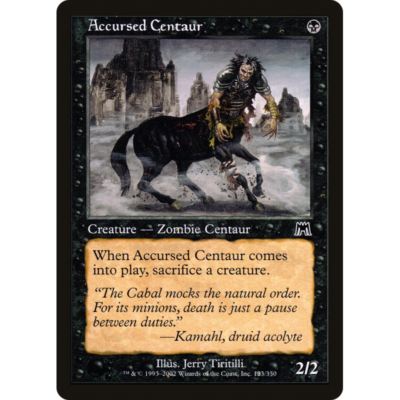 Accursed Centaur [Onslaught]
