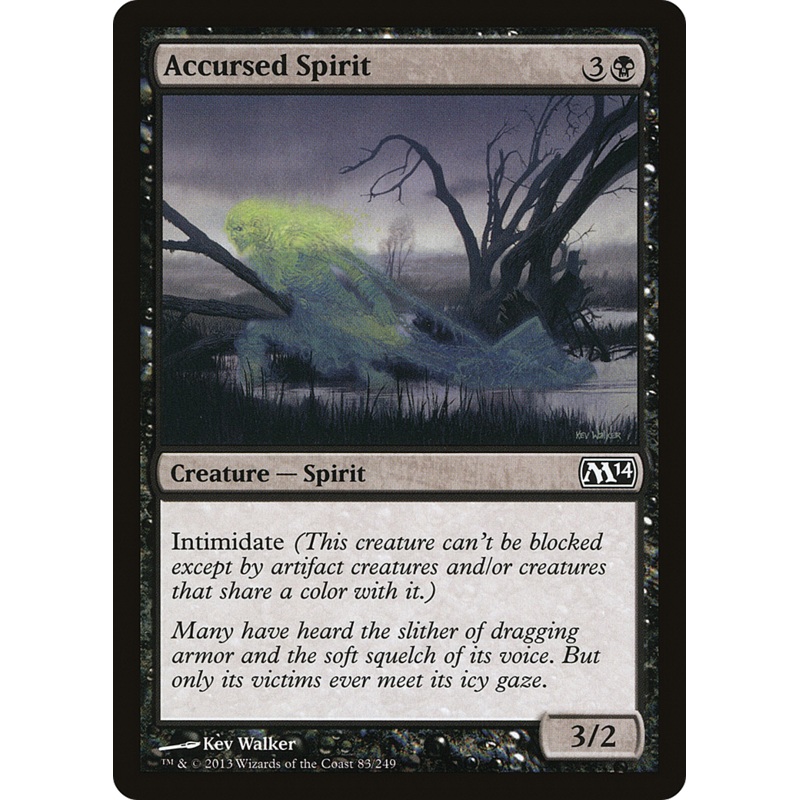 Accursed Spirit [Magic 2014]