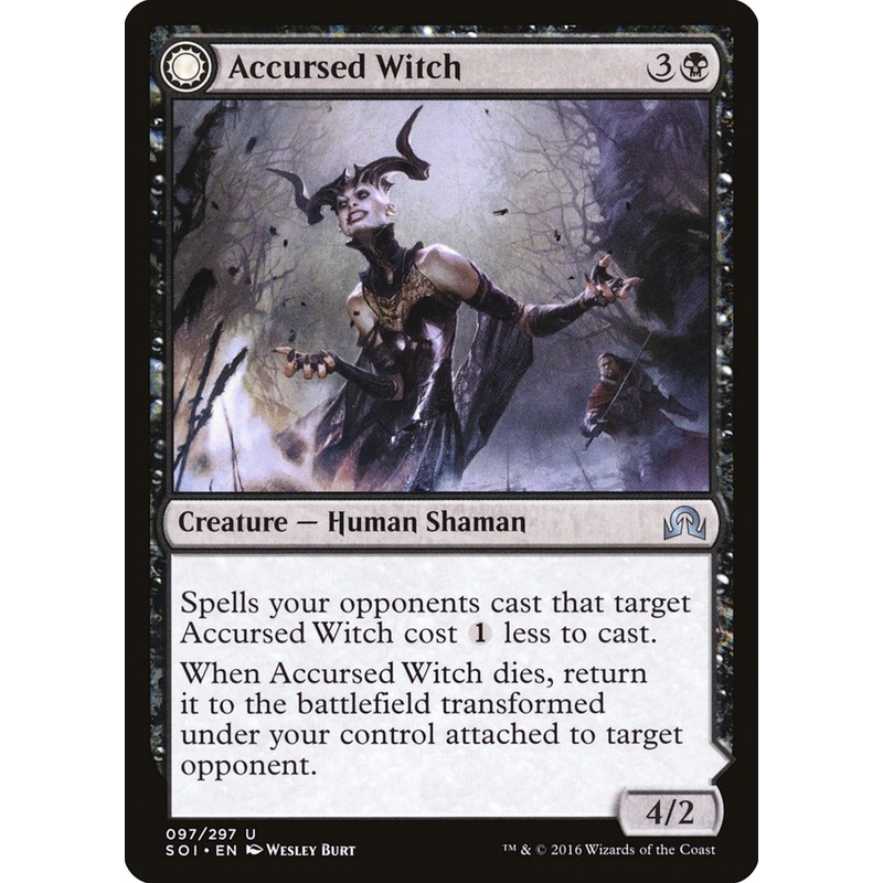 Accursed Witch // Infectious Curse [Shadows over Innistrad]