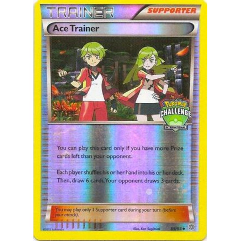 Ace Trainer (69/98) (International Challenge Promo Staff) [XY: Ancient Origins]